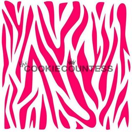 zebra - stencil