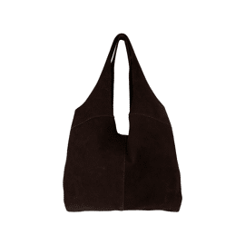 Suede schoudertas / Zusss
