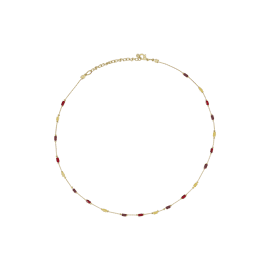 Multi kleuren kralenketting / Zusss