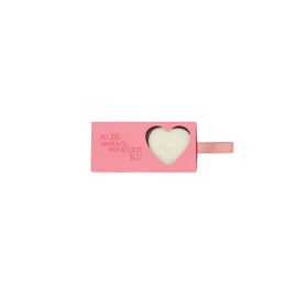 Set van 2 geurkaarsjes in doosje Hartje roze / Zusss