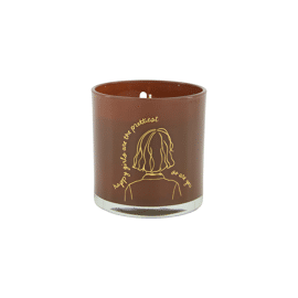 Geurkaars glas vrouw / Zusss