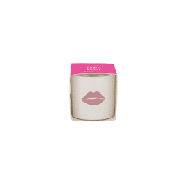 Geurkaarsje in wikkel kusje wit/roze / Zusss
