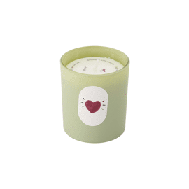 Geurkaars glas hartje groen / Zusss