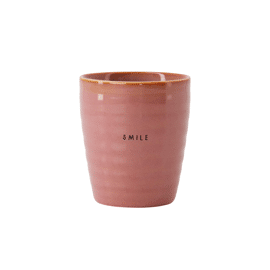 Koffiemok smile burgundy / Zusss