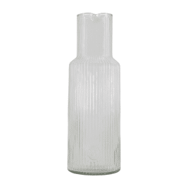 Waterkan ribbel transparant / Zusss