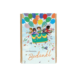 Giftbox met 4 zaadbommetjes mini - 1001 bloemetjes, bedankt / Blossombs