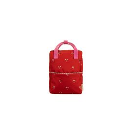 Backpack Better together Medium Special edition Basketball red / Sticky Lemon