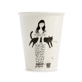 Cup Black cat / Helen b