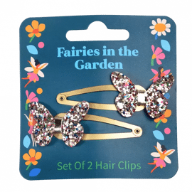 Haarspelden set/2 Fairies in the garden / Rex London
