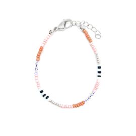 Armbandje Stripes - silver / Boho-beach