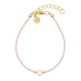 Armband Vintage pink & pearl-gold / Mint15