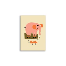 Postkaart Elephant / Darling Clementine