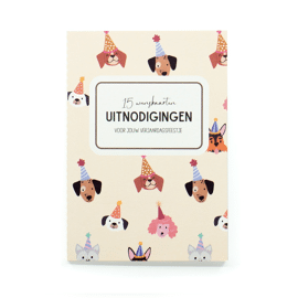 Uitnodigingen Dogs - 15 wenskaarten / Enfant Terrible  