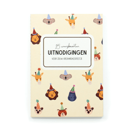 Uitnodigingen Animals - 15 wenskaarten / Enfant Terrible  