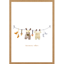Postkaart Kersverse ouders