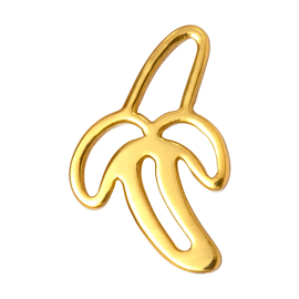 Earstud Banana 1 pcs / Lulu Copenhagen  