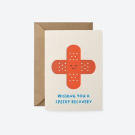 Wenskaart Speedy recovery - / Graphic Factory