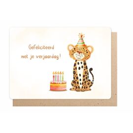 Wenskaart Gefeliciteerd met je verjaardag! / Enfant Terrible
