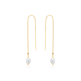 Earrings Pearl Threader / Ania Haie