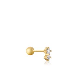 Ania haie Double sparkle barbell single earring