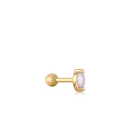 Ania haie Kyoto Opal marquise barbell single earring