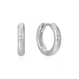 Ania Haie Star Huggie Hoop earrings