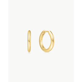 Ania Haie Tube small huggie hoop earrings