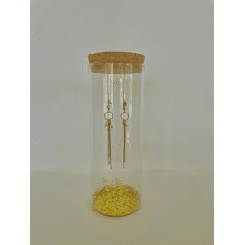 Earrings Strings / Stay Gold by Mme Bovary