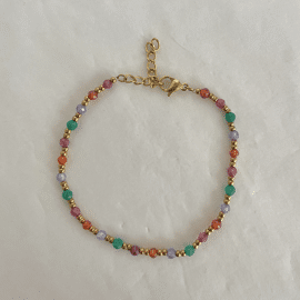 Armbandje Multicolor / Stay Gold by Mme Bovary