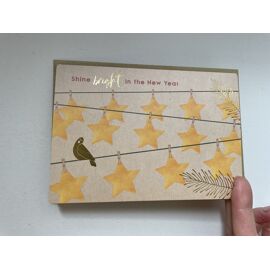 Box met 10 kerstkaarten shanti chique 01 / Enfant Terrible