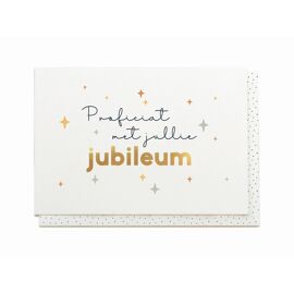 Wenskaart Proficiat met jullie jubileum / Enfant Terrible 