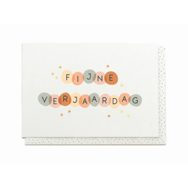 Wenskaart Fijne verjaardag / Enfant Terrible 
