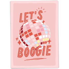 Postkaart Let's boogie / Kaart Blanche 