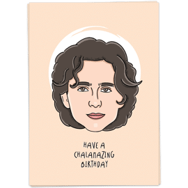 Postkaart chalamazing birthday / Kaart Blanche 
