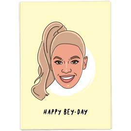 Postkaart Bey day / Kaart Blanche