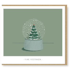 Wenskaart Fijne feestdagen / Kelly Marie 