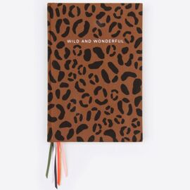 Multi ribbon notebook Leopard / Caroline Gardner