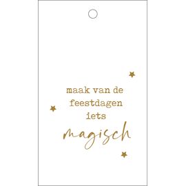 Kadokaartje Maak van de feestdagen iets magisch 