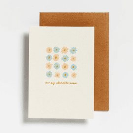 Postkaart Voor mijn allerliefste mama / Hello August  