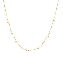 Ania Haie Mini disc drop stacking necklace 