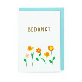 Wenskaart Bedankt / Enfant Terrible  