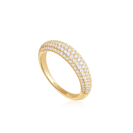 Ania Haie Gold Pave Dome Ring  