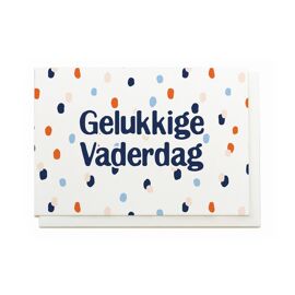 Wenskaart Gelukkige vaderdag / Enfant Terrible  