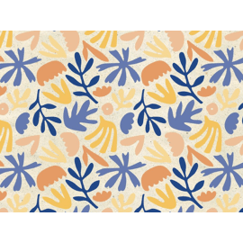 Rol inpakpapier Spring leaves