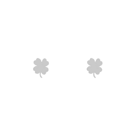 Stud earrings Clover / Essentialistics