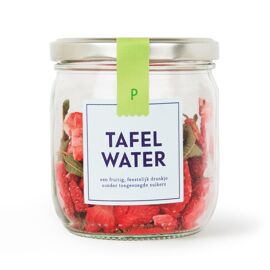 Tafelwater refill Aardbei-verveine / Pineut