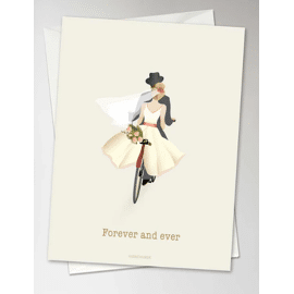 Wenskaart Forever and ever / Vissevasse 