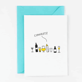 Postkaart Baby bottle / Studio Flash