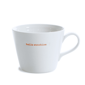 Bucket mug Hello Sunshine / Keith Brymer Jones 
