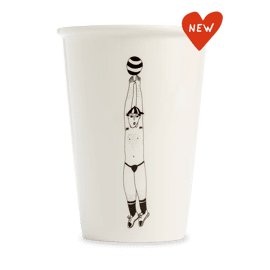 XL beker - Letter I / Helen b